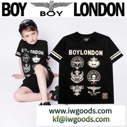 BOY LONDON ブランド コピー(ボーイロンドン スーパーコピー)☆Kids ロゴ半袖Tシャツ2色 iwgoods.com:9pbpsv-3