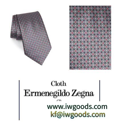 ERMENEGILD Zegna 激安スーパーコピー メダリオンシルクネクタイ iwgoods.com:qr824u-3