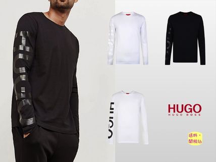 【Hugo BOSS ブランドコピー通販】DEMEOS ロングスリーブ Tシャツ*ホワイト iwgoods.com:sa4xe9-3