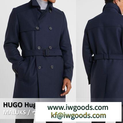HUGO Hugo BOSS コピー商品 通販 :: MALUKS ウール/カシミア混トレンチコート iwgoods.com:c33m6g-3