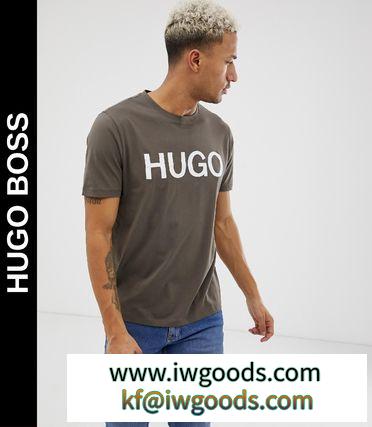 送料込★Hugo BOSS コピーブランド★Dolive-U3 logo Tシャツ/Khaki iwgoods.com:c1vsxl-3