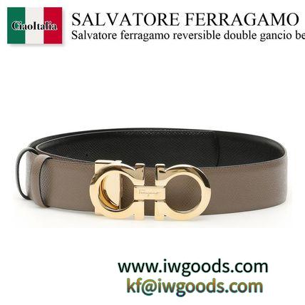 Salvatore FERRAGAMO 偽ブランド reversible double gancio belt iwgoods.com:7qsg5t-3