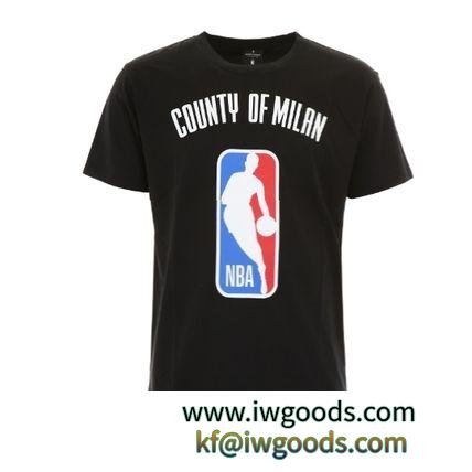 MARCELO Burlon 偽ブランド 　「NBA」プリント　Tシャツ iwgoods.com:1m84t4-3