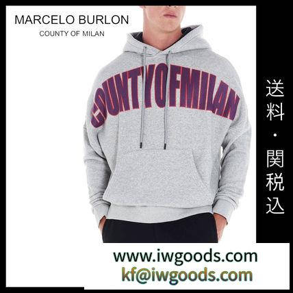■Marcelo Burlon ブランド コピー County of Milan 新作 ■フーディ／グレー iwgoods.com:bum4k8-3