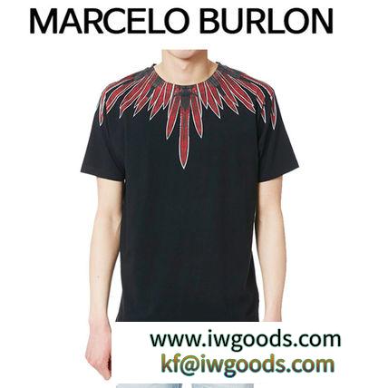 Marcelo Burlon スーパーコピー ★ TEODORO 半袖 Tシャツ BLACK iwgoods.com:508j7n-3