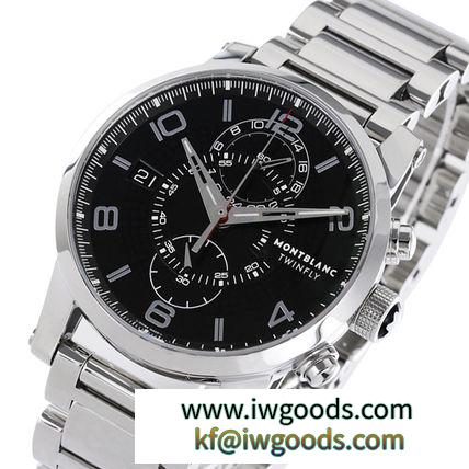 モンブラン ブランド 偽物 通販 タイムウォーカー クロノ 自動巻 メンズ腕時計 10428 iwgoods.com:zoezce-3