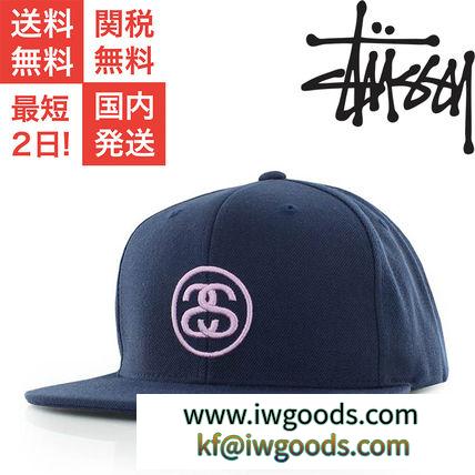 国内即発☆  STUSSY 激安スーパーコピー　 SS-LINK HO17 キャップ   ネイビー iwgoods.com:yecj0v-3