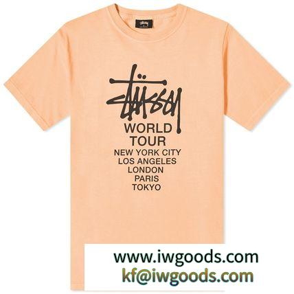 ★STUSSY スーパーコピー★ PIGMENT DYED TOUR Tシャツ  関税込★ iwgoods.com:koo04v-3