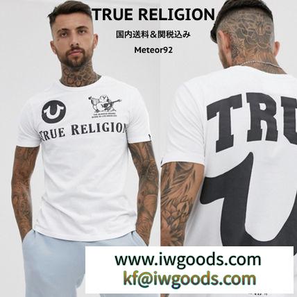 【TRUE RELIGION】ロゴ入りクルーネックTシャツ/半袖【国内発】 iwgoods.com:2ejrj6-3