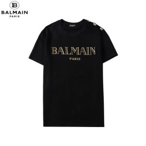きちんと感ある着こなしに BALMAIN バルマン ｔシャツ コーデ メンズ コピー ブラック ホワイト 通勤通学 ブランド 品質保証 iwgoods.com OLzC8v-3