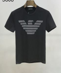海外でも大人気 2色可選 アルマーニ 取り入れやすい ARMANI 確定となる上品 半袖Tシャツ 最もオススメ iwgoods.com rKvq4v-3