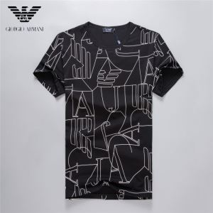アルマーニ ランキング1位  3色可選 ARMANI 2020話題の商品 半袖Tシャツ愛らしい春の新作 iwgoods.com HbaWXj-3