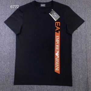 さらに魅力的 アルマーニ ARMANI3色可選  シンプルなファッション 半袖Tシャツ  2020モデル iwgoods.com zObWfy-3