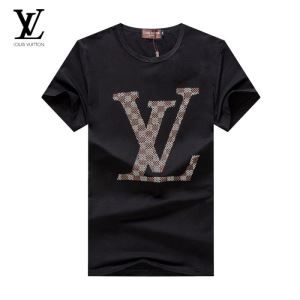 2色可選 ルイ ヴィトン 普段見ないデザインばかり LOUIS VUITTON 非常にシンプルなデザインな 半袖Tシャツ iwgoods.com OreWby-3