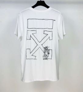 半袖Tシャツ 2色可選 最もオススメ Off-White 人気が継続中 オフホワイト  海外でも大人気 iwgoods.com eOre4b-3