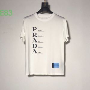 PRADA 2色可選 是非ともオススメしたい プラダ  半袖Tシャツ 手の届くプライスが魅力的 iwgoods.com imSTni-3