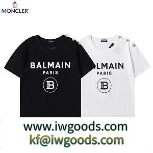 バルマンtシャツ人気♡2022最新作BALMAINスーパーコピー商品超激安カッコイイお買い求め快適さトップス iwgoods.com i4DKzy-3