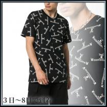 関税込◆ all over logo print cotton T-shirt iwgoods.com:pjz1gj-1