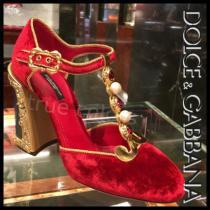 DOLCE&Gabbana スーパーコピー 代引 19AW 絵画プリントヒール ベルベット サンダル iwgoods.com:92cy41-1