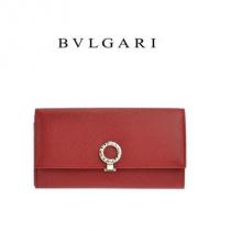 【BVLGARI 激安スーパーコピー】グレインレザー ロゴクリップ 長財布 iwgoods.com:2eqyck-1