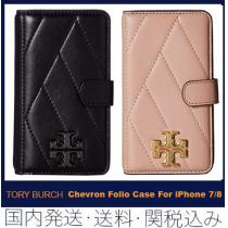 【セール/国内発送】Chevron Folio Case For iPhone 7/...
