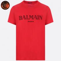 バルマン ブランドコピー(BALMAIN ブランドコピー商品) ロゴプリントジャージTシャツ 関税送料込 iwgoods.com:b0q1ob