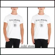 【BALMAIN ブランド 偽物 通販】ロゴTシャツ iwgoods.com:q2prpc-1