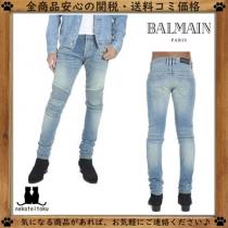 【安心の国内発送】BALMAIN 偽ブランド 'biker' jeans iwgoods.com:3beyzd-1