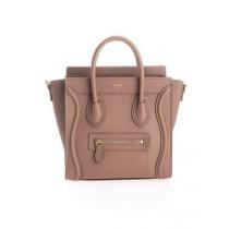 CELINE ブランド コピー ナノラゲージバッグ（ブラウン） iwgoods.com:lqsst7-1