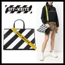 オフホワイト ブランドコピー商品♥ストライプボックストートバッグ iwgoods.com:qj5tnm-1