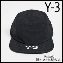 【Y-3 コピーブランド】送料込ロゴ軽量ナイロンキャップ/ブラック iwgoods.com:xcnver-1