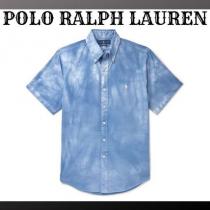 『POLO RALPH Lauren ブランド コピー』Tie-Dyed コットンシ...