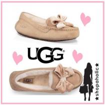 UGG コピー品★ベルベットりぼん付き スリッポン フラットシューズ iwgoods...