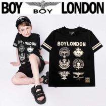BOY LONDON ブランド コピー(ボーイロンドン スーパーコピー)☆Kids ロゴ半袖Tシャツ2色 iwgoods.com:9pbpsv-1