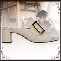 関税込◆Janaya mule sandals in smooth leather iwgoods.com:a9ggzs-1