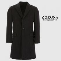 Z Zegna ブランドコピー　Herringbone Coat iwgoods.c...