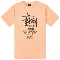 ★STUSSY スーパーコピー★ PIGMENT DYED TOUR Tシャツ  関税込★ iwgoods.com:koo04v-1