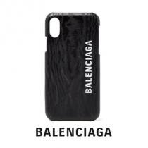 BALENCIAGA ブランドコピー通販 / iPhone X用 スマートフォンケー...