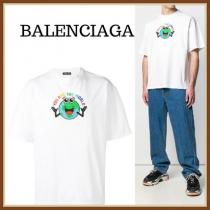【関税負担・追跡付】BALENCIAGA 激安コピー グラフィック Tシャツ iwg...