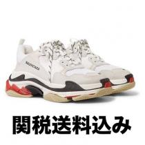 バレンシアガ スーパーコピー  【新作】Triple S Leather And Mesh Sneakers iwgoods.com:gqbc68