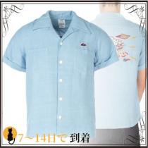 関税込◆Light blue rayon Irving shirt iwgoods....