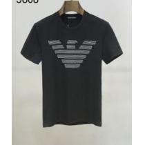 海外でも大人気 2色可選 アルマーニ 取り入れやすい ARMANI 確定となる上品 半袖Tシャツ 最もオススメ iwgoods.com rKvq4v-1