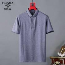 プラダ海外でも大人気 3色可選  PRADA 日本未入荷カラー 半袖Tシャツ 注目を集めてる iwgoods.com i8PLfq-1