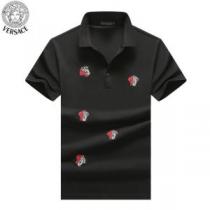 非常にシンプルなデザインな 3色可選 半袖Tシャツ 普段見ないデザインばかり ヴェルサーチ VERSACE iwgoods.com rma8fy-1