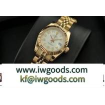 デザイン性の高い フェイス/時計の文字盤 ロレックス ROLEX 自動巻き ムーブメント ローズゴールド ベルト 白文字盤 2021 ロレックスブランドコピー 女性用腕時計 iwgoods.com H991XD-1
