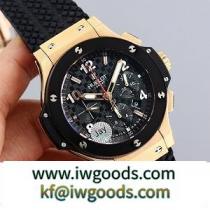 HUBLOT腕時計メンズ2022最新作ウブロ時計44mmスタイリッシュプレゼント最適...