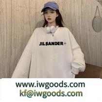 シンプル♡JIL SANDERパーカー激安ジルサンダースーパーコピー洋服オーバーサイズホワイト色 iwgoods.com SzayCm