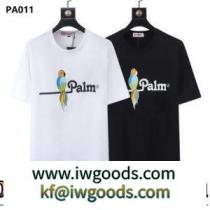 2色可選 極上の着心地 半袖Tシャツ 2022春夏 Palm Angels ブランド...