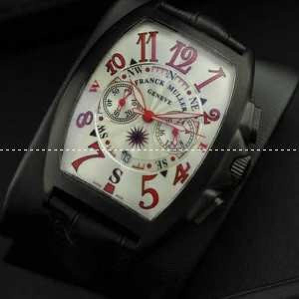 贈り物に　FRANCK MULLER フランクミュラー メンズ腕時計 メードインジャパンクオーツ 腕時計