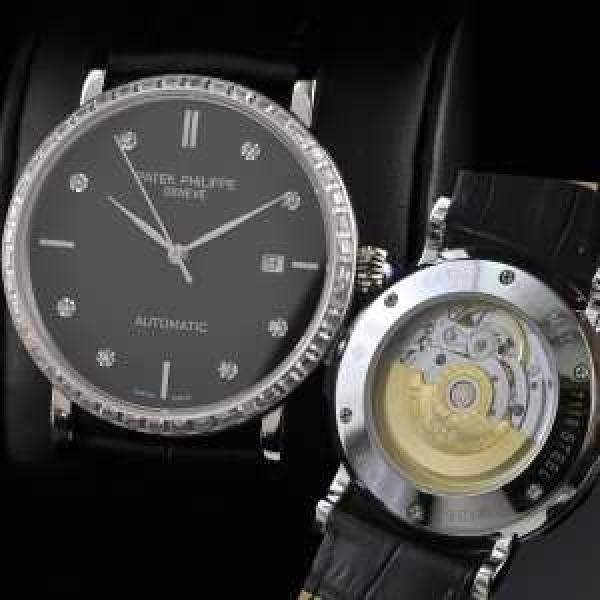 新着 自動巻き スイスムーブメント  PATEK PHILIPPE パテックフィリップ  メンズ腕時計